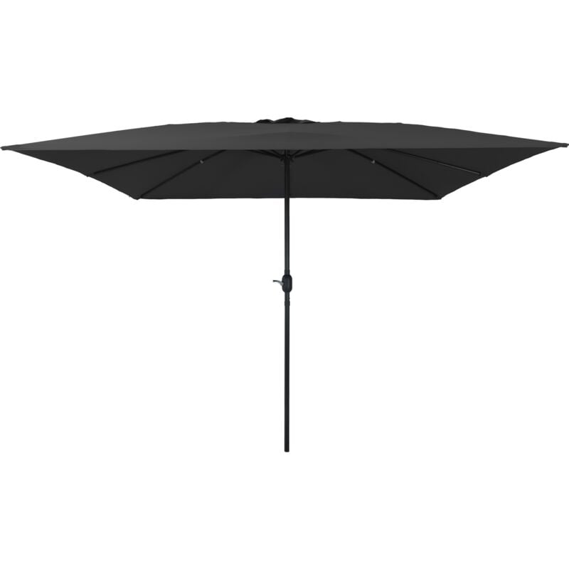 foto del prodotto parasol da giardino quadrato 295x245 cm antracite