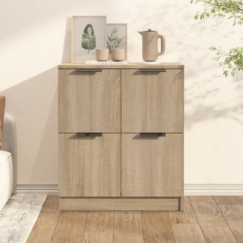 foto del prodotto furniture limited credenza rovere sonoma 60x30x70 cm in legno