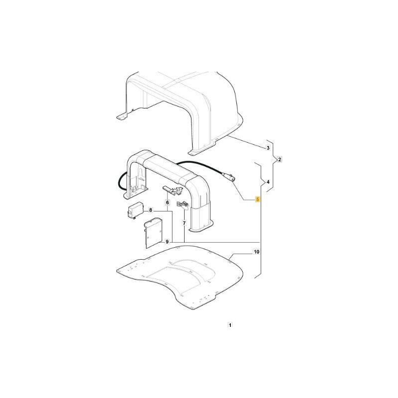 foto del prodotto cavo alimentazione ricarica l300 originale stiga 112600177 0