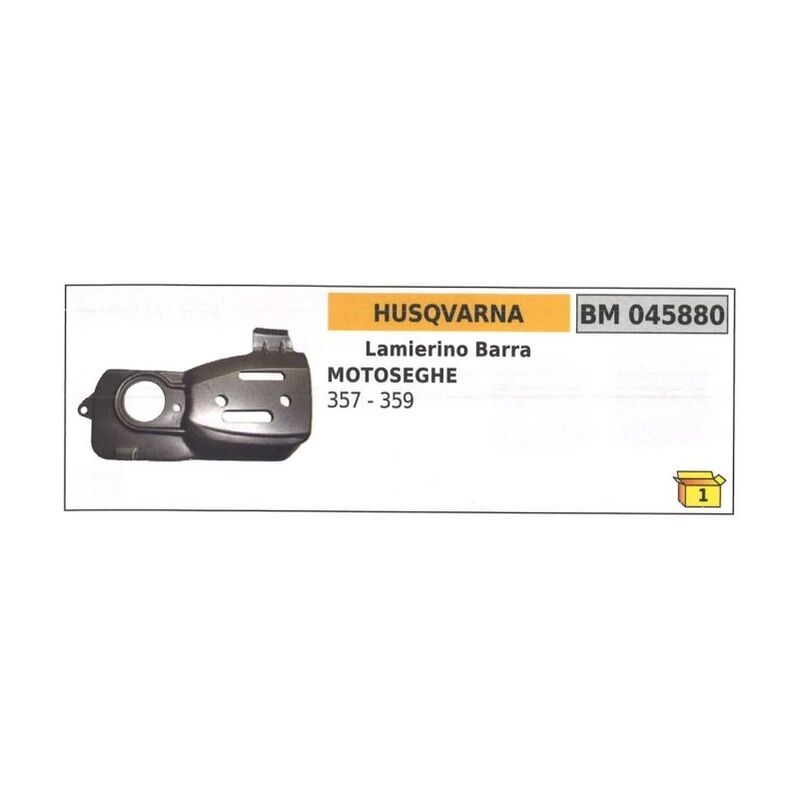 foto del prodotto husqvarna lamierino barra lato catena per motosega 357 359 045880
