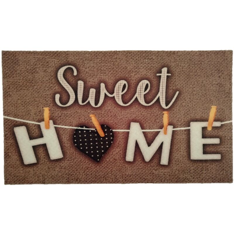 foto del prodotto tappeto d ingresso sweet home 50x80cm