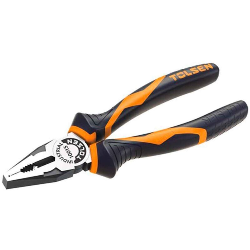 foto del prodotto pinza tolsen 180 mm 18 cm impugnatura mordida ergonomica professionale