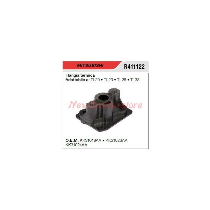 foto del prodotto flangia termica aspirazione mitsubishi tagliasiepe tl20 23 26 33 r411122