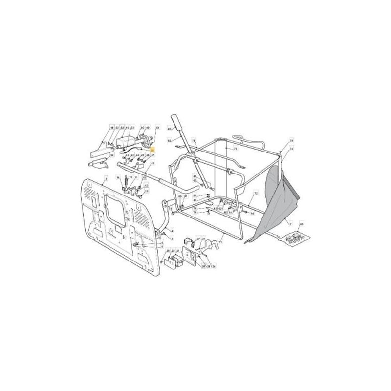 foto del prodotto cavo collegamento sollevamento sacco elettrico originale stiga 125065030 0