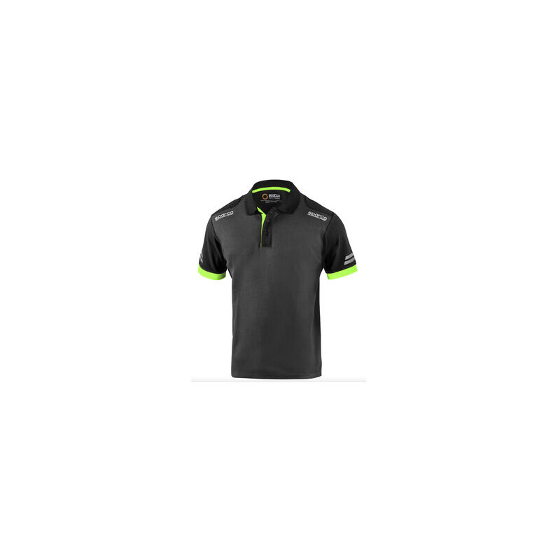 foto del prodotto sparco polo toledo grey green tg l