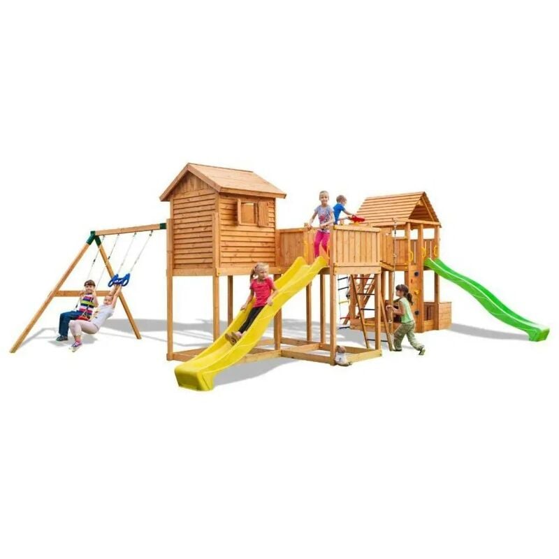 immagine 0 del prodotto fungoo maxi set play box my side fortress toybox rainbow move