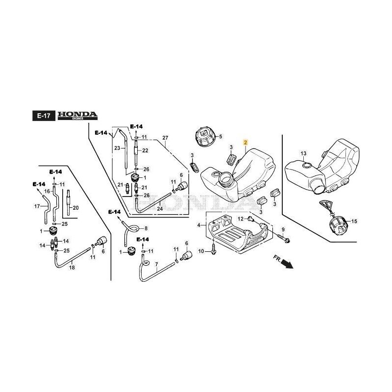 foto del prodotto serbatoio benzina originale stiga 118552048 0