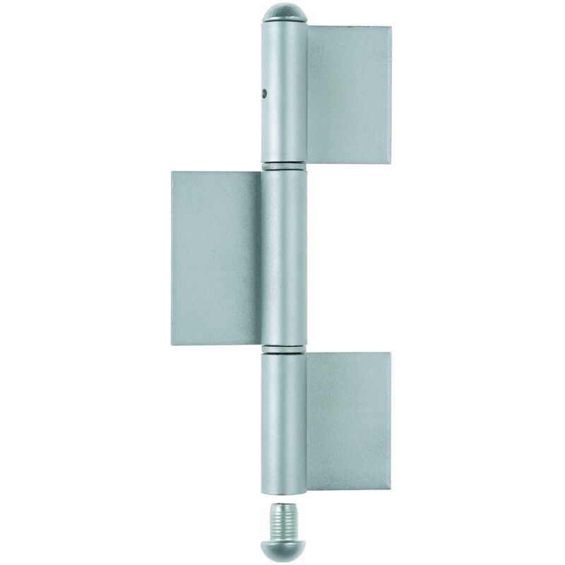 foto del prodotto 414474 cerniera per cancelli metallici, tipo ko8, acciaio inox, altezza 220 mm, diametro 14 mm alberts