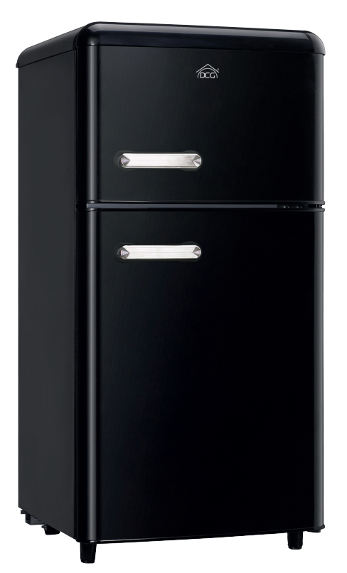 immagine 0 del prodotto dcg frigo doppia porta linea retro 110lt e nero mf110bcdp