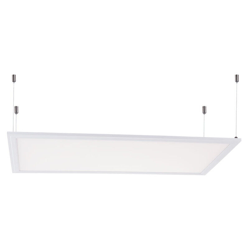 foto del prodotto pannello led superslim 22w 2100lm 4200 k 60x30cm cornice bianca 40.000h ho pan30060022w mb w 