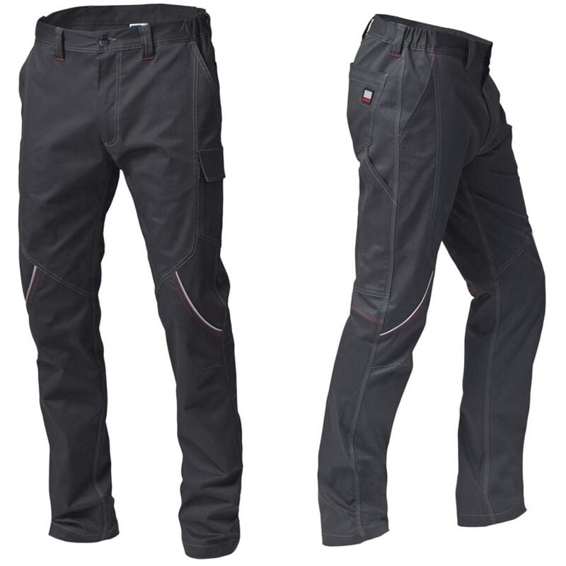 foto del prodotto pantaloni da lavoro siggi boston grigio grigio xl