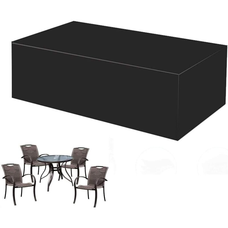 foto del prodotto rapanda copertura per panca da giardino 315 x 160 x 74 cm, impermeabile e antipolvere, per mobili da giardino, tavolo, sedia, divano, resistente