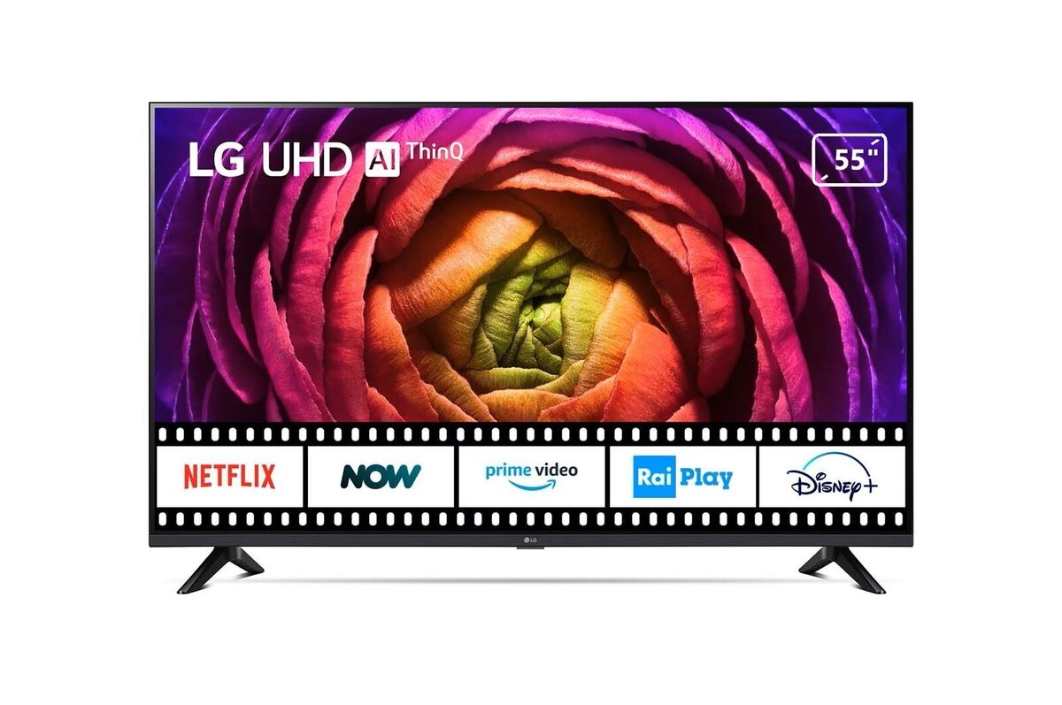 foto del prodotto tv led 55 lg 4k 55ut73003la smart tv europa black