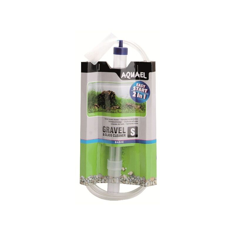foto del prodotto aquael gravel cleaner aspirarifiuti a campana dimensioni l 33cm 