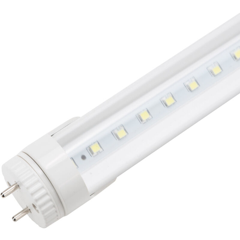 foto del prodotto tubo led t8 10w 1200lm 2700 k 60cm testa girevole 60.000h ho t8rddg10w ww t 