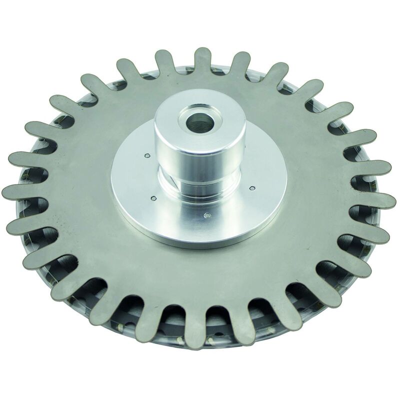 foto del prodotto testa falciante protezione anti corteccia 230 mm decespugliatore attacco 25 cm