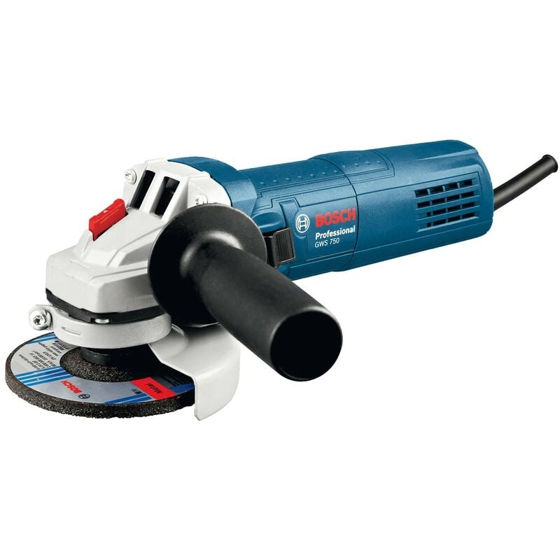 foto del prodotto smerigliatrice bosch professional blu gws 750 mm115 disco diamantato