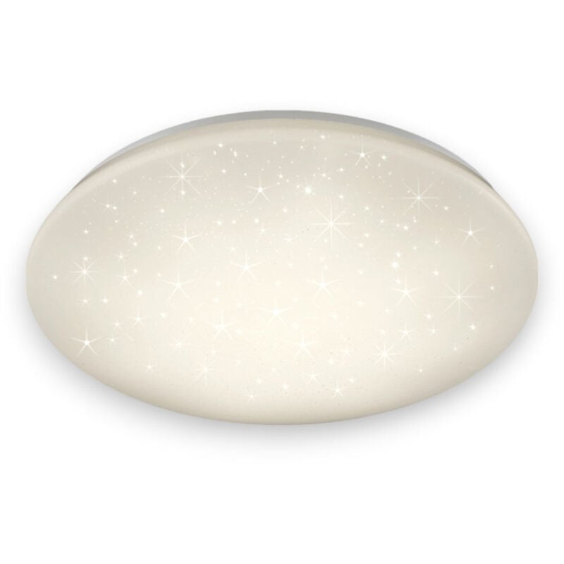 foto del prodotto trio lighting plafoniera lampadario led 24w effetto stellato elegante tondo 50 cm potz