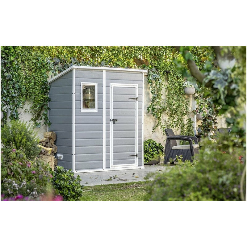 foto del prodotto garden cottage casetta ripostiglio da giardino in resina l183xp111xh200 keter manor pent 6x4