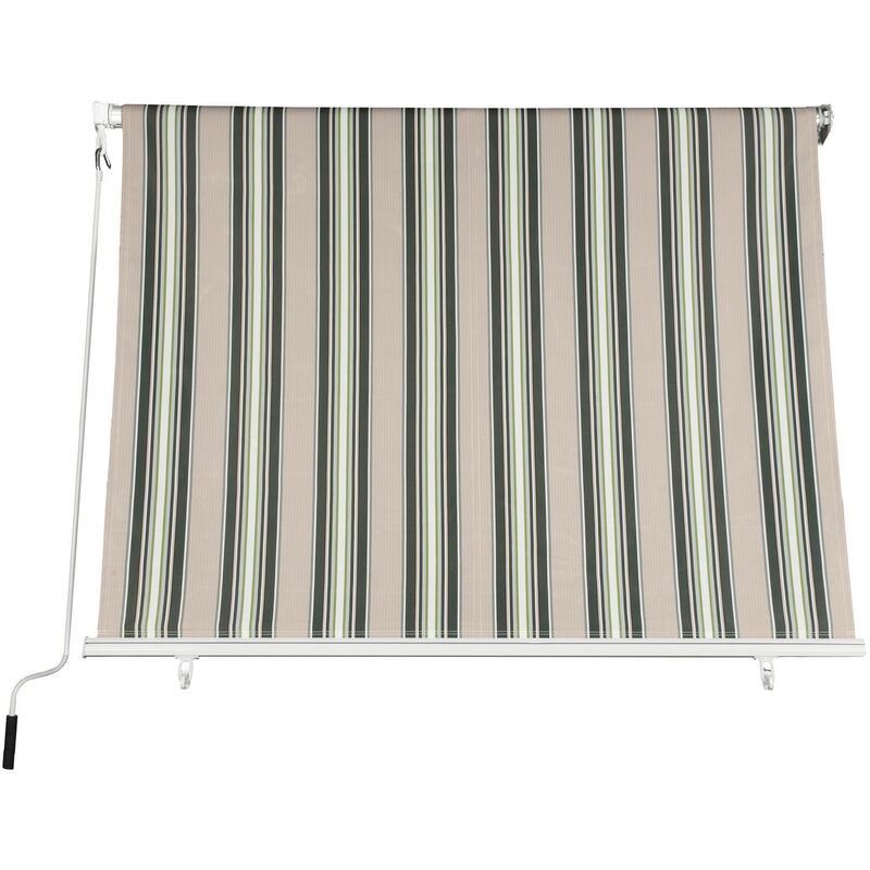 foto del prodotto tenda da sole a caduta garden deluxe collection 200x250 cm green beige