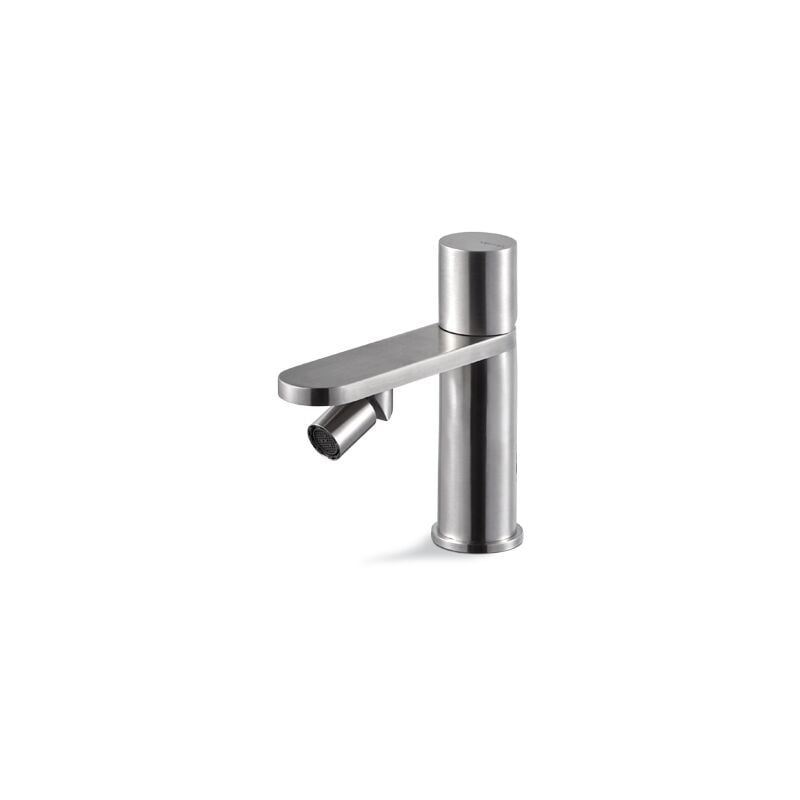 foto del prodotto miscelatore bidet senza scarico acciaio inox vema veny steel v29071 satinato