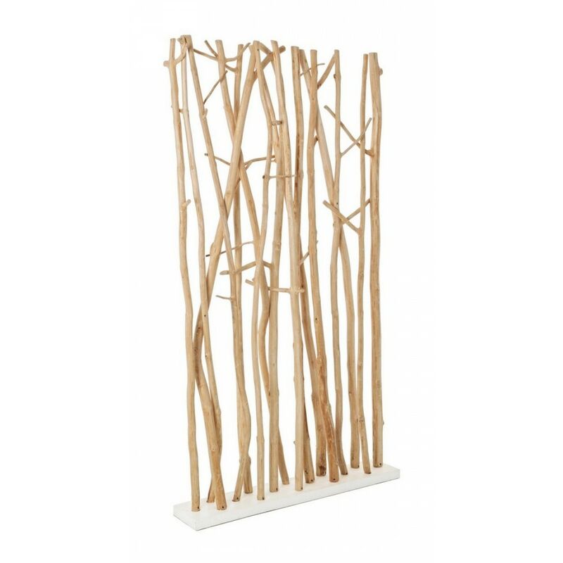 foto del prodotto paravento aili naturale in legno naturale