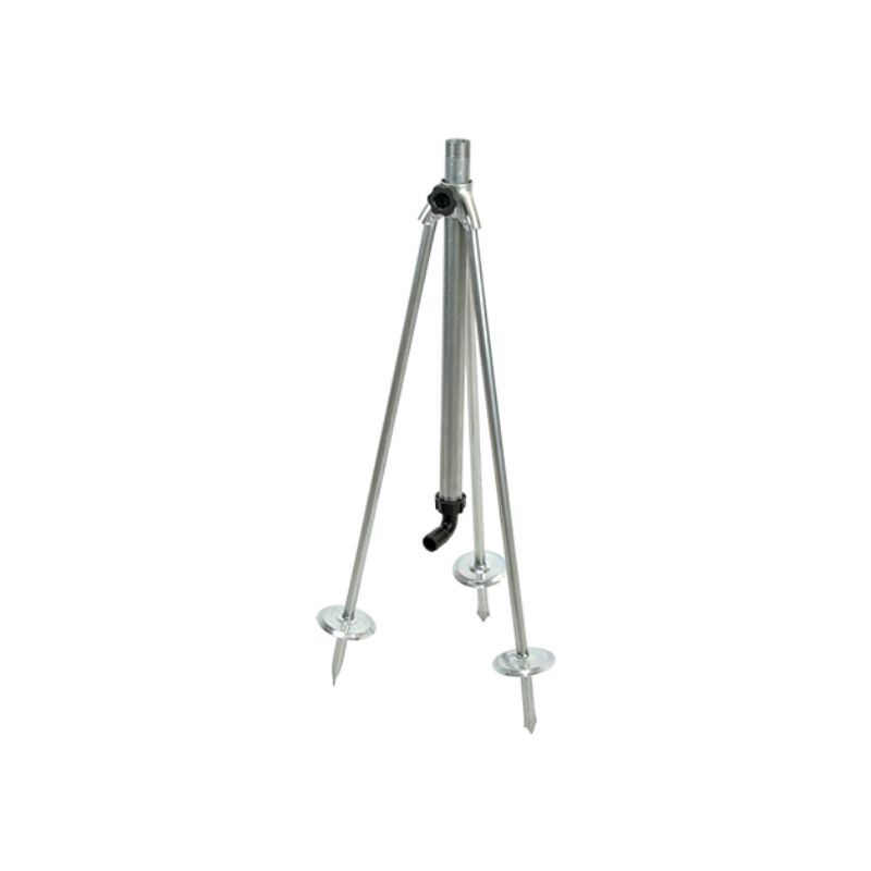 foto del prodotto colonna treppiedi per irrigatori con puntali fissi attacco 1 h80 cm euroclamp