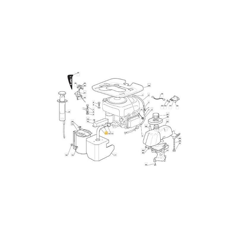 foto del prodotto tubo racordoscar. f72 b s 13 hp 03 04 originale stiga 118738225 0