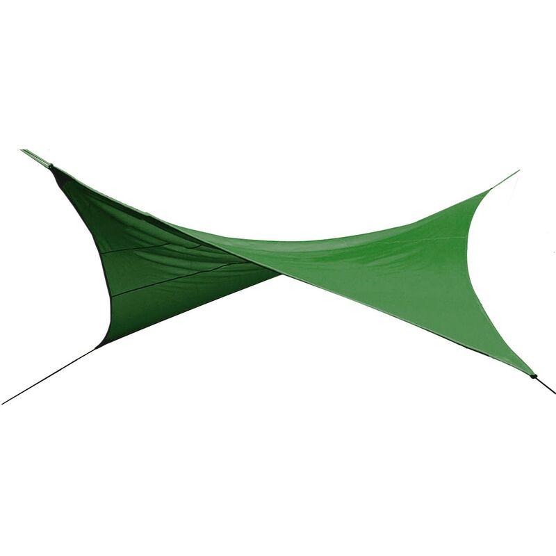 foto del prodotto vela ombreggiante quadrata 500x500cm vietri garden deluxe collection green
