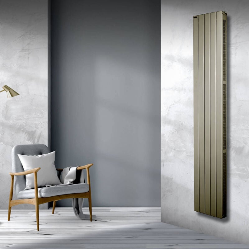 foto del prodotto termoarredo radiatore da soggiorno burano plus colorati ral 375 mm 1800 mm