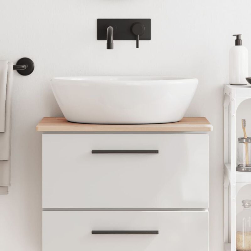 foto del prodotto furniture limited piano bagno 60x40x1,5 cm legno massello di