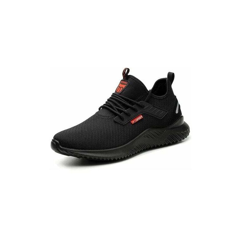 foto del prodotto dpzo scarpe antinfortunistiche leggere da cantiere, con puntale in acciaio, traspiranti, antiscivolo, da lavoro, da uomo e da donna, unisex, taglia