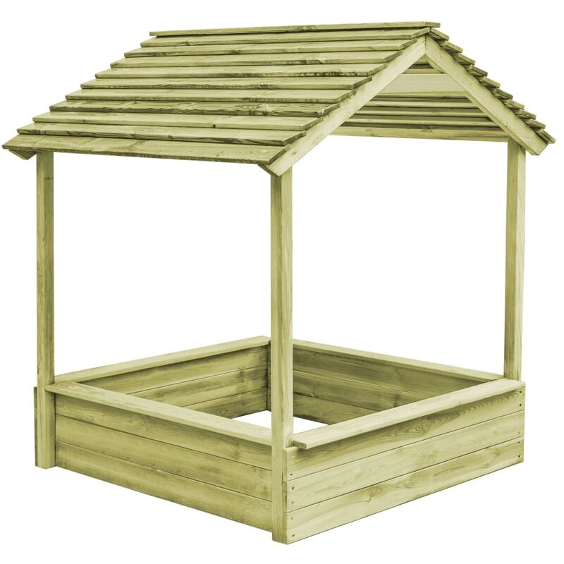 foto del prodotto prolenta premium furniture limited casetta da giardino con sabbiera