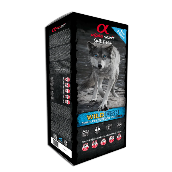 foto del prodotto alpha spirit adult alimento semi umido grain free 9 kg pesce croccantini per cani 1 ordine scegli lo sconto bzr5 bzr20 200 punti fedelt 