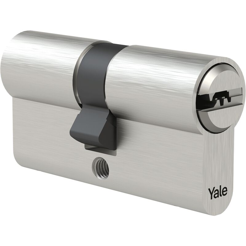foto del prodotto yale cilindro serie 1000 doppio frizionato 32 70 nichel satinato