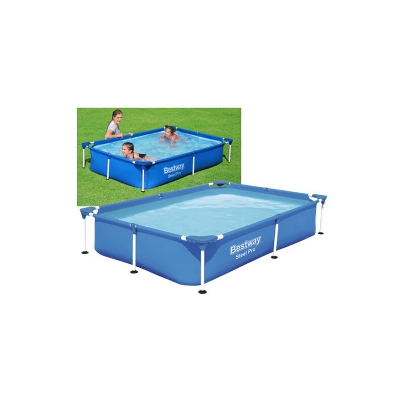 foto del prodotto bestway piscina rettangolare art.56401 cm 221x150xh43 piscine bambini