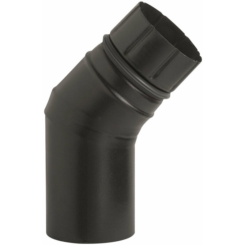 foto del prodotto tubo gomito 45 per stufe ala eco 8cm