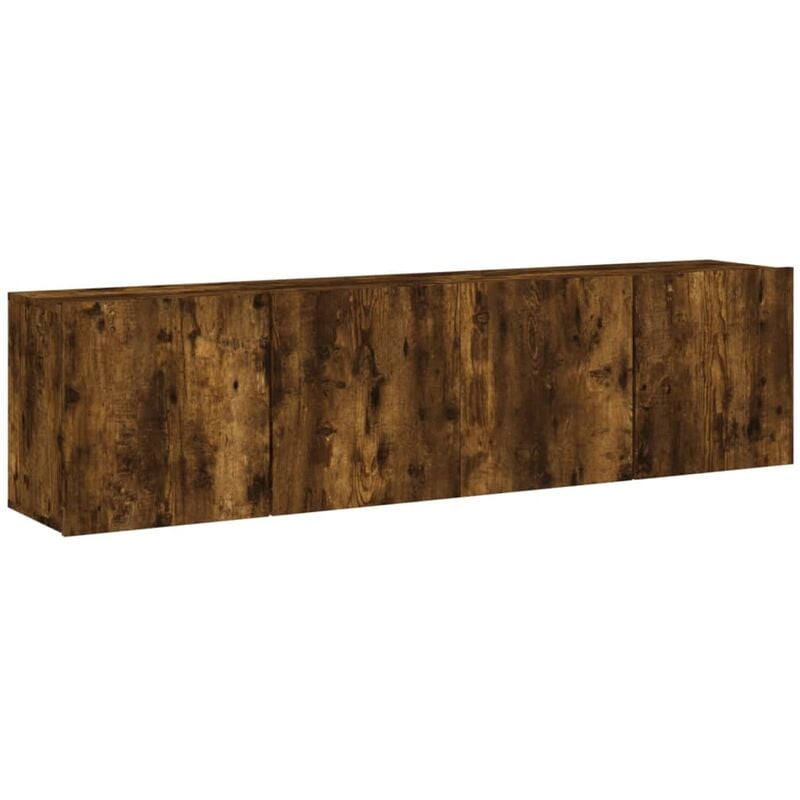 foto del prodotto mobili tv a parete 2pz rovere fumo 80x30x41 cm vidaxl