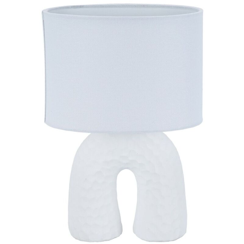 foto del prodotto lampada de lampada da tavolo versa white ceramica 18 x 28 cm marca versa ean 8420327557605