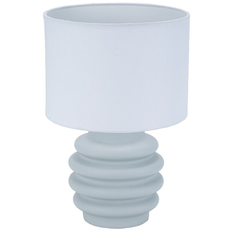 foto del prodotto lampada de lampada da tavolo versa lino ceramica 22 x 33 cm marca versa ean 8420327557155
