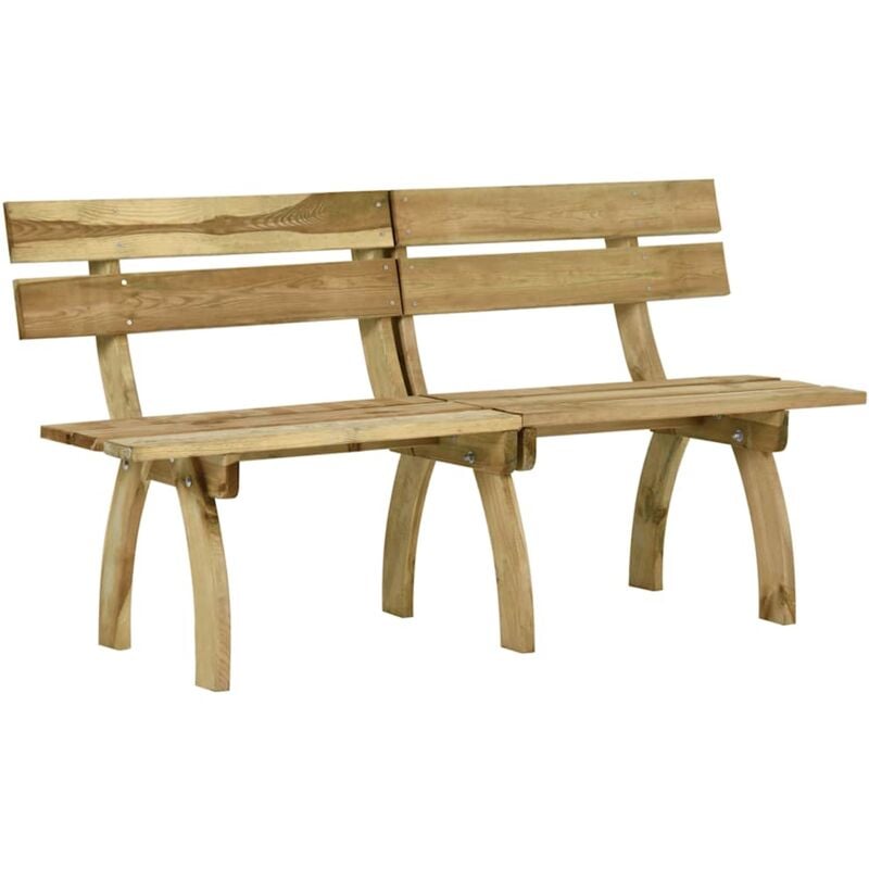 foto del prodotto furniture limited panchina da giardino 160 cm in legno di pino