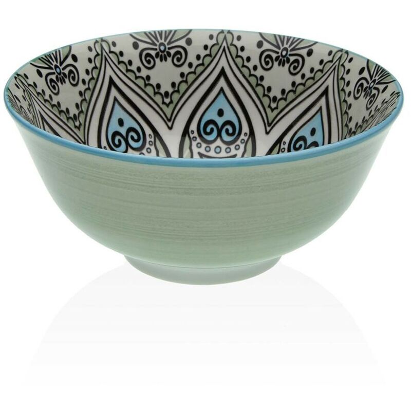 foto del prodotto snack bowl versa verde ceramica porcellana 15,5 x 7 x 15,5 cm marca versa ean 8420327549389