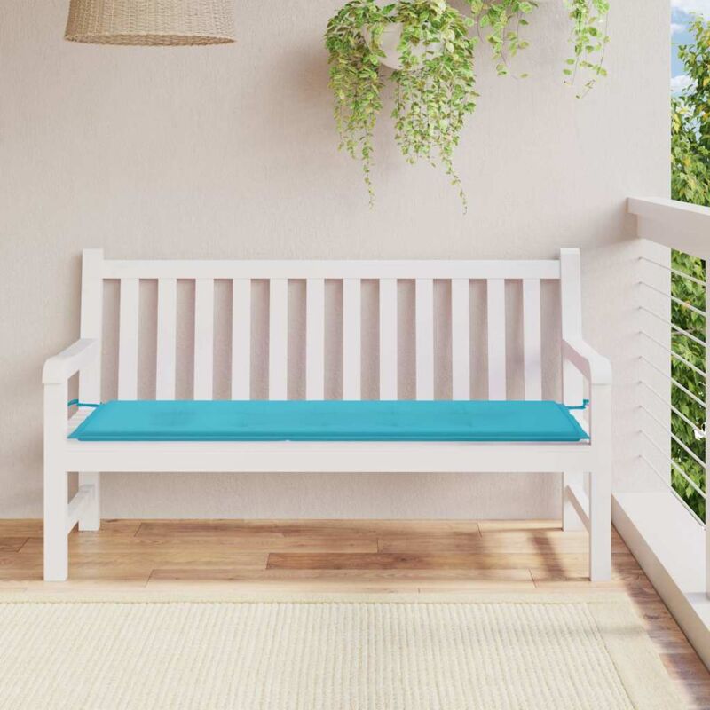 foto del prodotto jinlefu furniture limited cuscino panca da giardino turchese 150x50x4cm