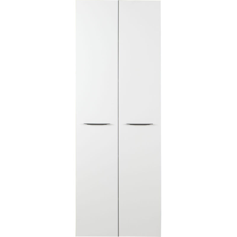 foto del prodotto coppia ante disegno 75xh210cm bianche laccate