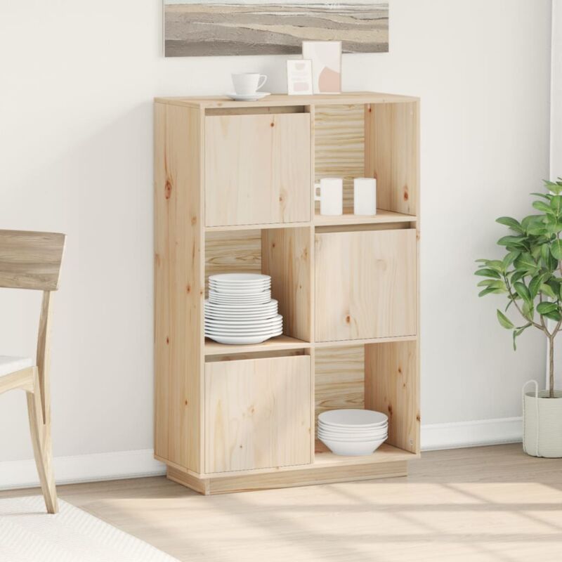 foto del prodotto furniture limited credenza 74x35x117 cm in legno massello di