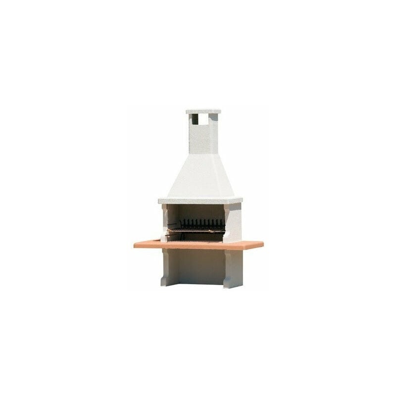 foto del prodotto barbecue grande prefabbricato in cemento con griglia 94x40 cm beton ceppo