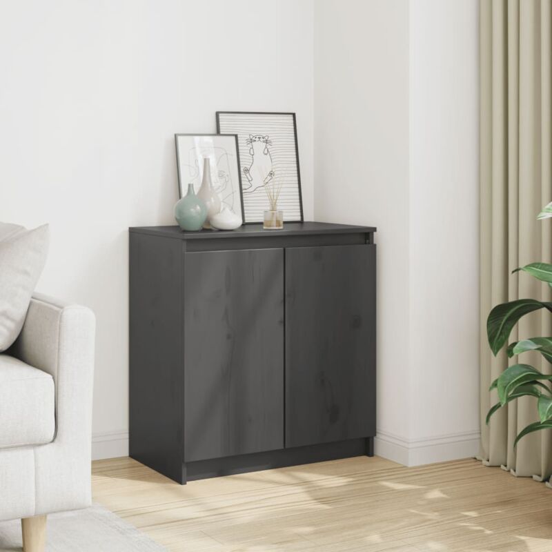 foto del prodotto furniture limited armadietto grigio 60x36x65 cm in legno