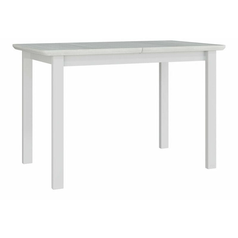 foto del prodotto tavolo victorville 117, bianco, 76x70x120cm, con, impiallacciatura di legno naturale, legno