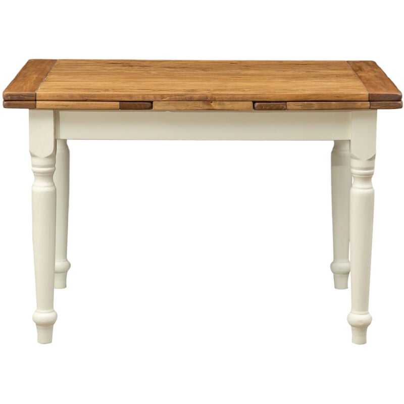 foto del prodotto tavolo da pranzo tavolo da esterno tavolo da giardino 121x81 cm tavolo in legno massello allungabile tavolo rettangolare cucina