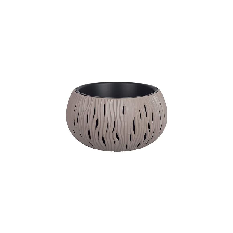 foto del prodotto vaso nike dsk con decorazione tridimensonale 29xh19 cm prosperplast tan